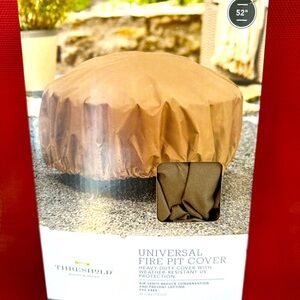 Threshold Round Universal Fire Pit Cover
